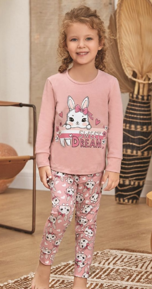 картинка Пижама для девочки 9134 от магазина Одежда+