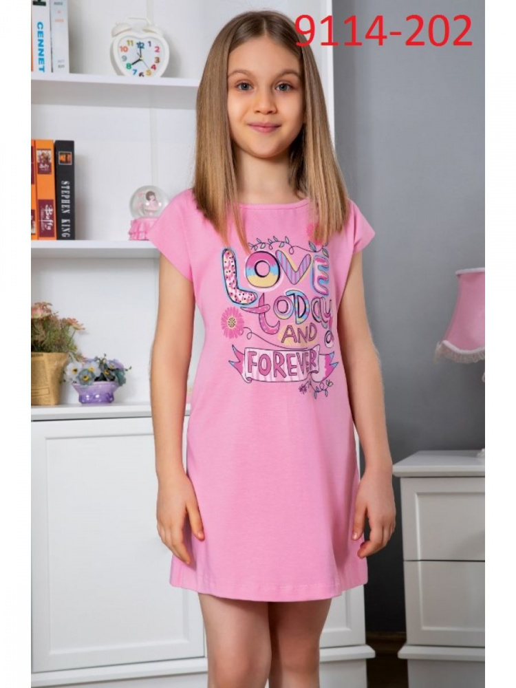 Ночная сорочка для девочка 9114