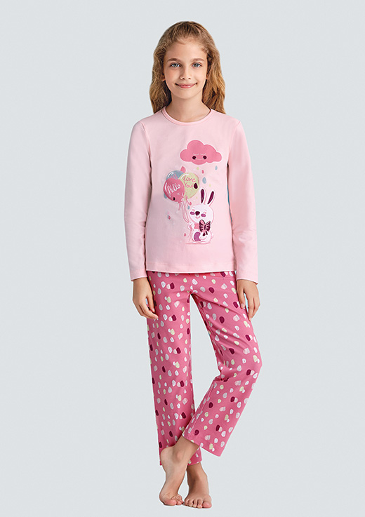 Пижама для девочки 9343