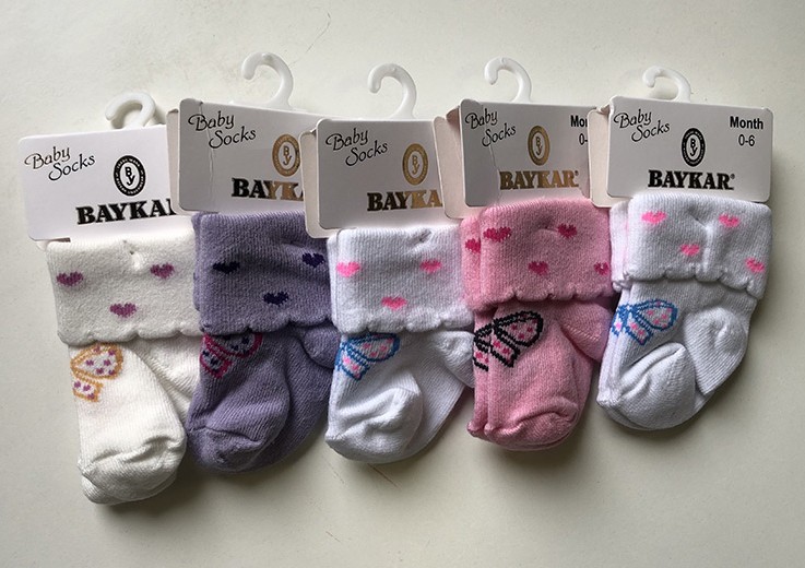 Носки для новорожденных 1896