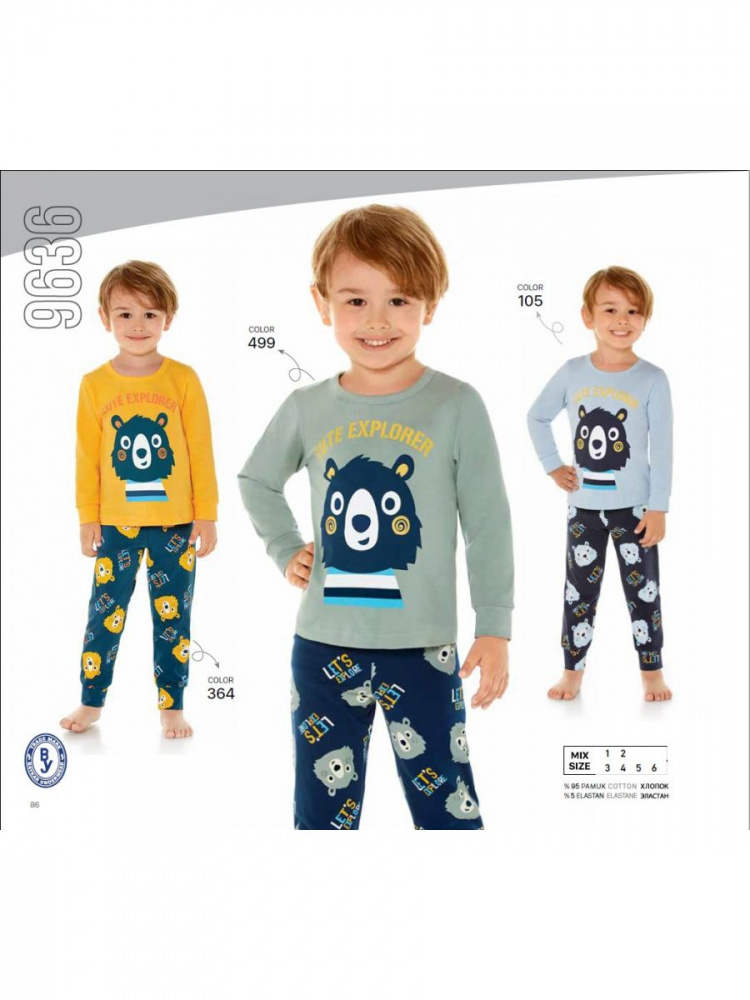 Пижама для мальчика 9636-499